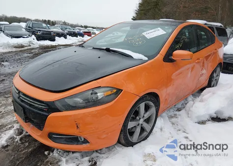 2014 Dodge Dart Gt z USA, uszkodzony, nr VIN 1C3CDFEB2ED703084